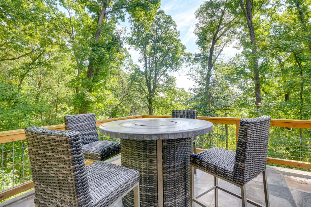 Modern Nellysford Getaway with View Deck and Fire Pit